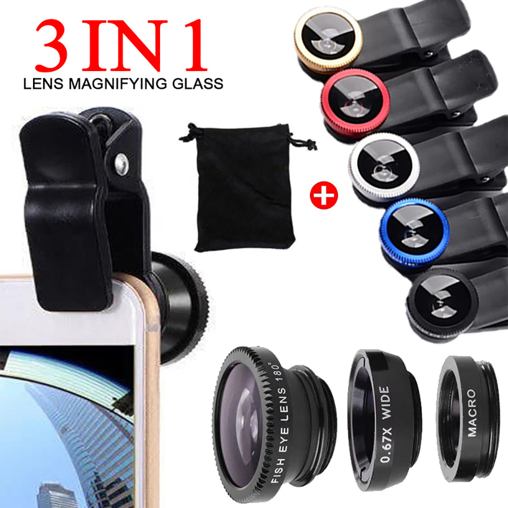 Home Office Zoom - Universal 3 in 1 Fish Eye