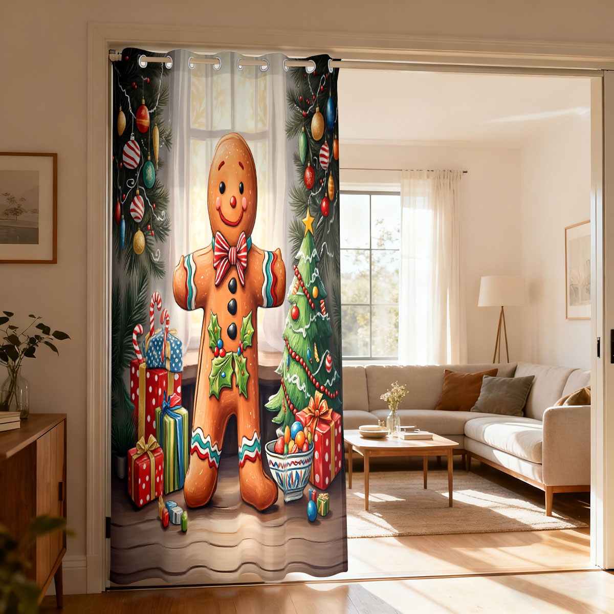 Home Office Rate - Christmas Gingerbread Man Xmas Decor Single