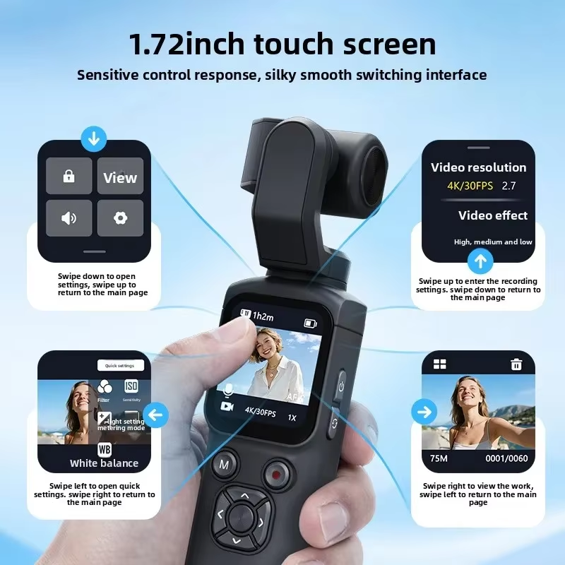 Home Office Zoom - 4K Live Streaming Camera Pocket Camera