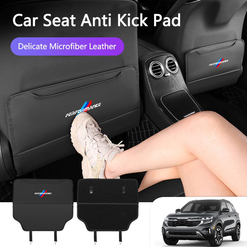 Mesh Back Cushion - Car Seat Back Anti Kick Pad
