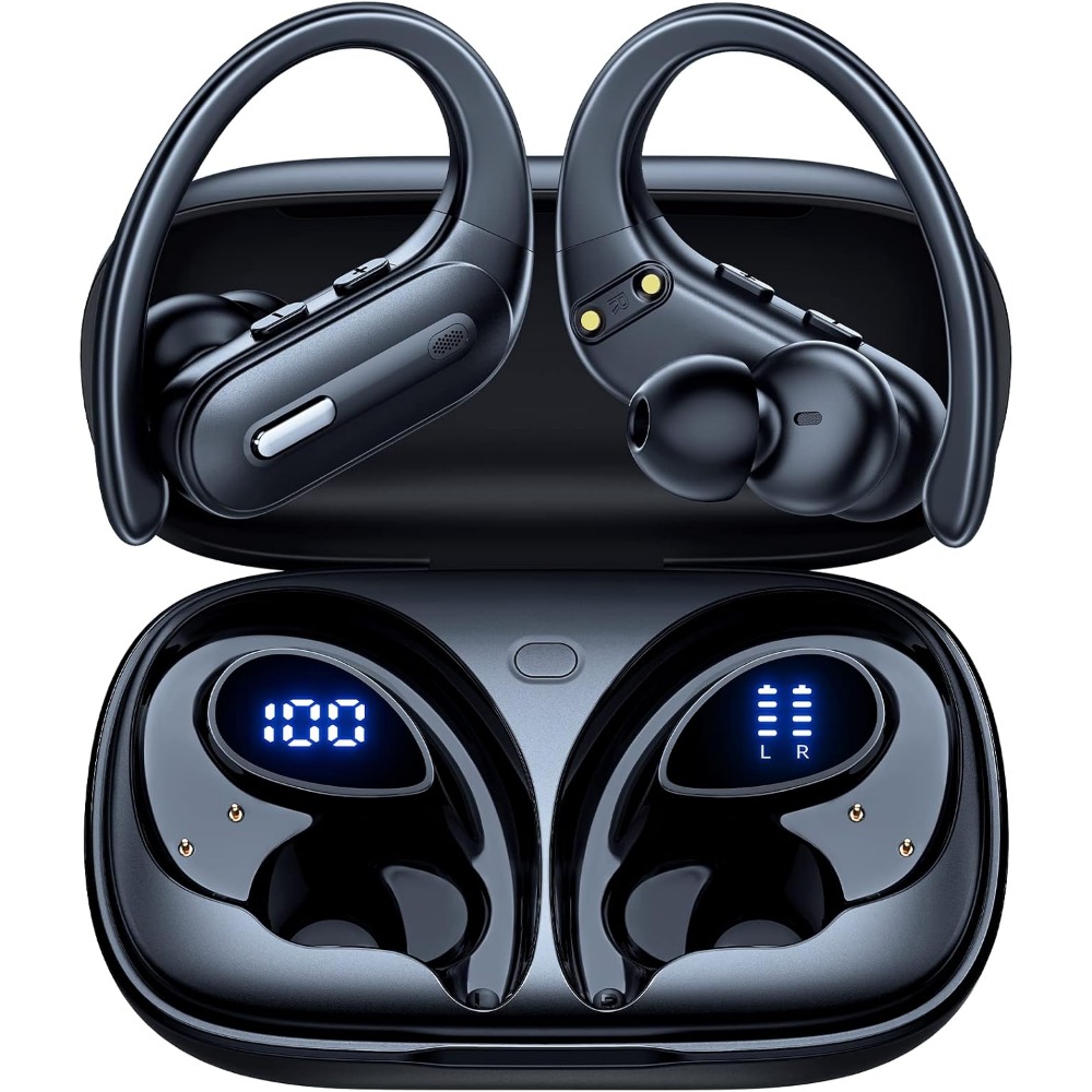 Noise Canceling Headphones - Wireless Earbuds with Noise Cancelling, 90-Hour