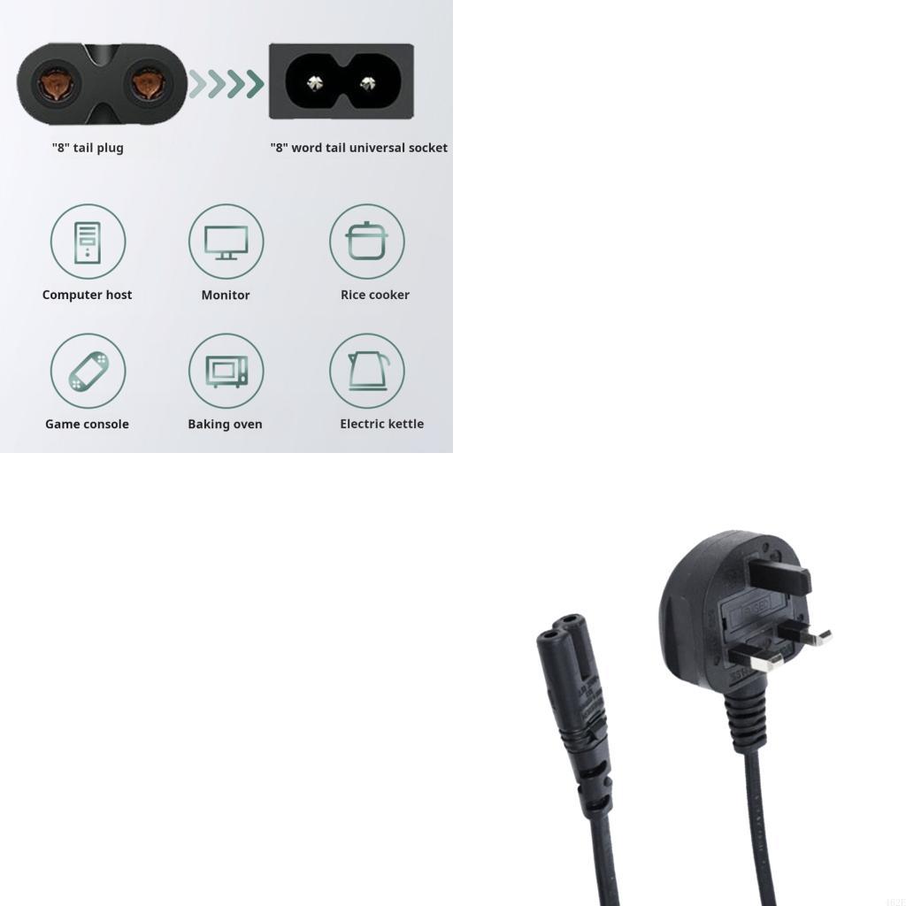 Home Office British - 462E Universal 8 Power Cord British