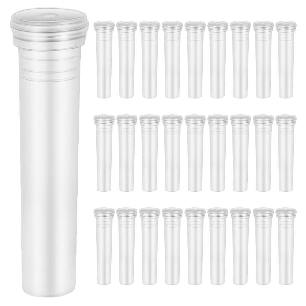 Home Office With Plants - 100Pcs Transparent Hydroponic Vase for Flower