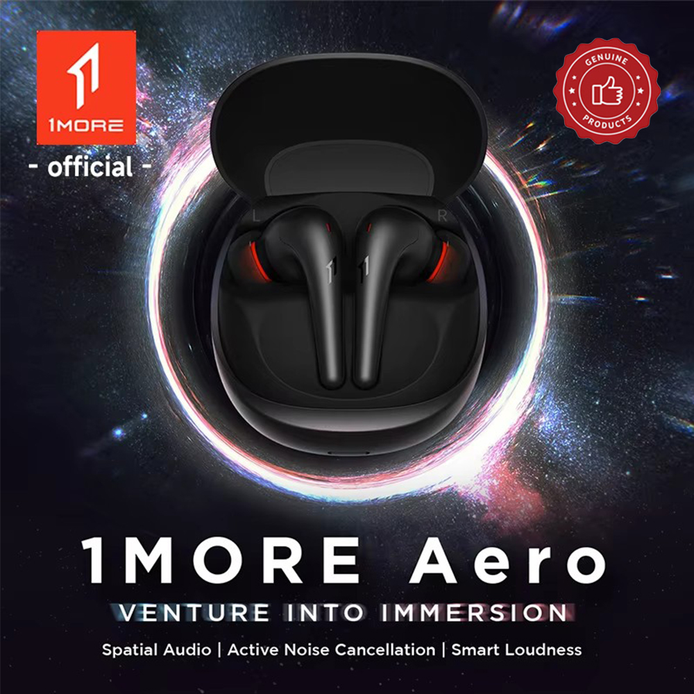 Noise Canceling Headphones - 1MORE Aero Ear buds Noise Cancellation