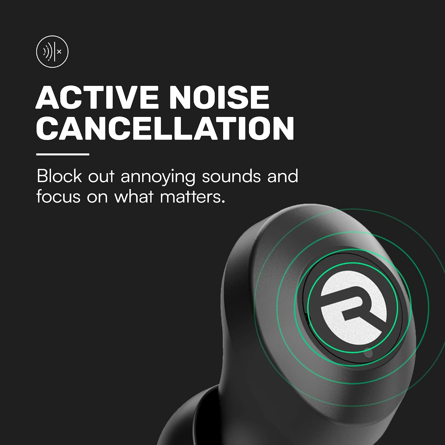 Wireless Earbuds with Active N - Noise Canceling Headphones recension och pris