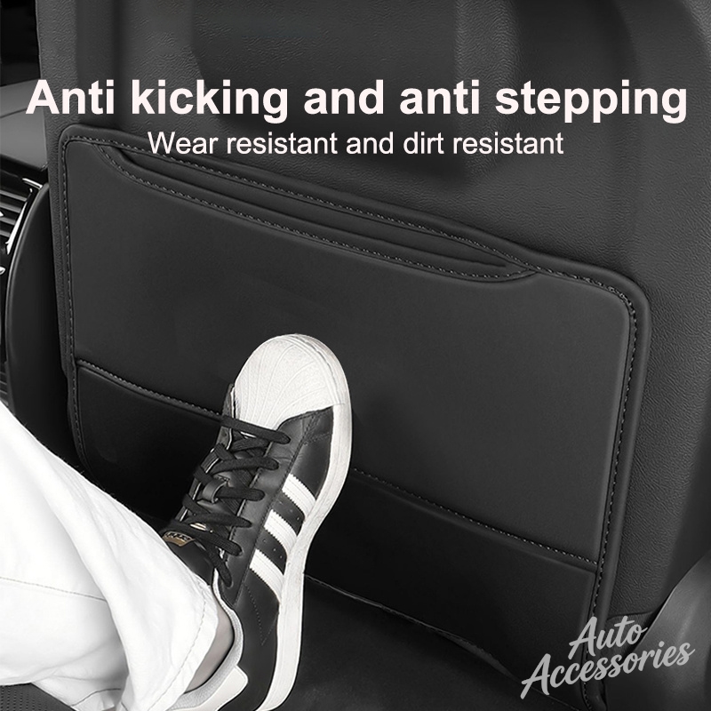 Car Seat Back Anti Kick Pad Pr - Mesh Back Cushion recension och pris