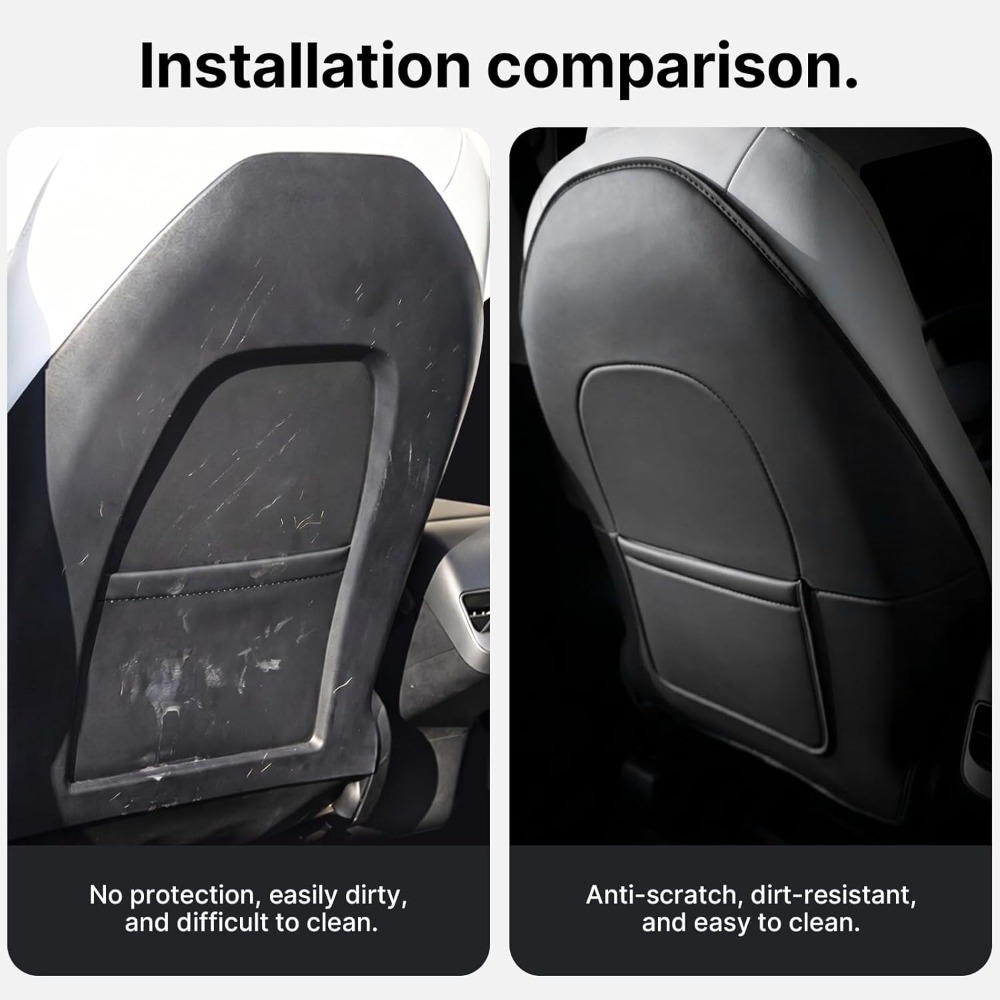 For Tesla Model 3 Y 2Pcs Seat  - Mesh Back Cushion recension och pris