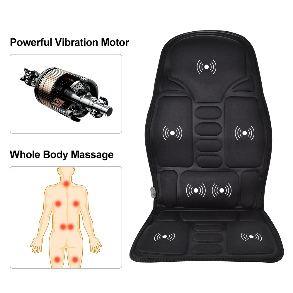 Electric Heating Vibrating Bac - Mesh Back Cushion recension och pris