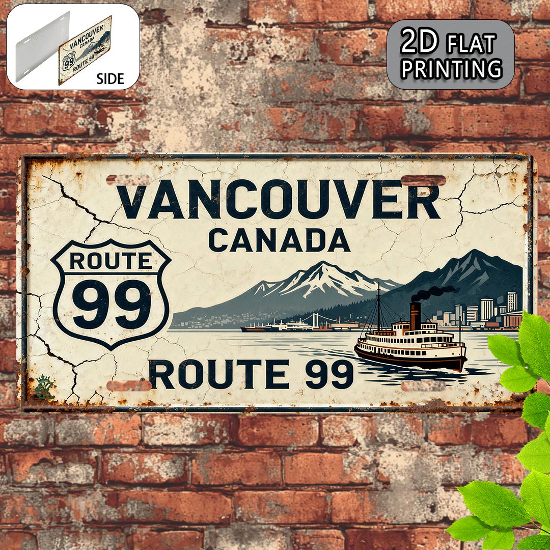 2D Flat, 1pc Vintage Vancouver - Home Office British recension och pris