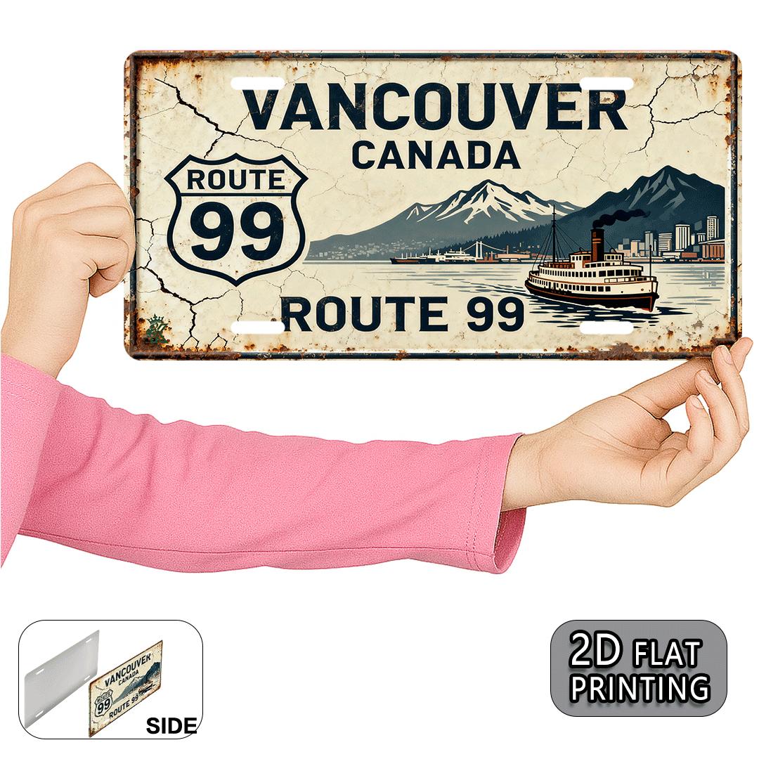 2D Flat, 1pc Vintage Vancouver - Home Office British recension och pris