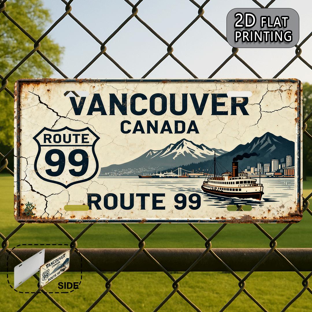 2D Flat, 1pc Vintage Vancouver - Home Office British recension och pris