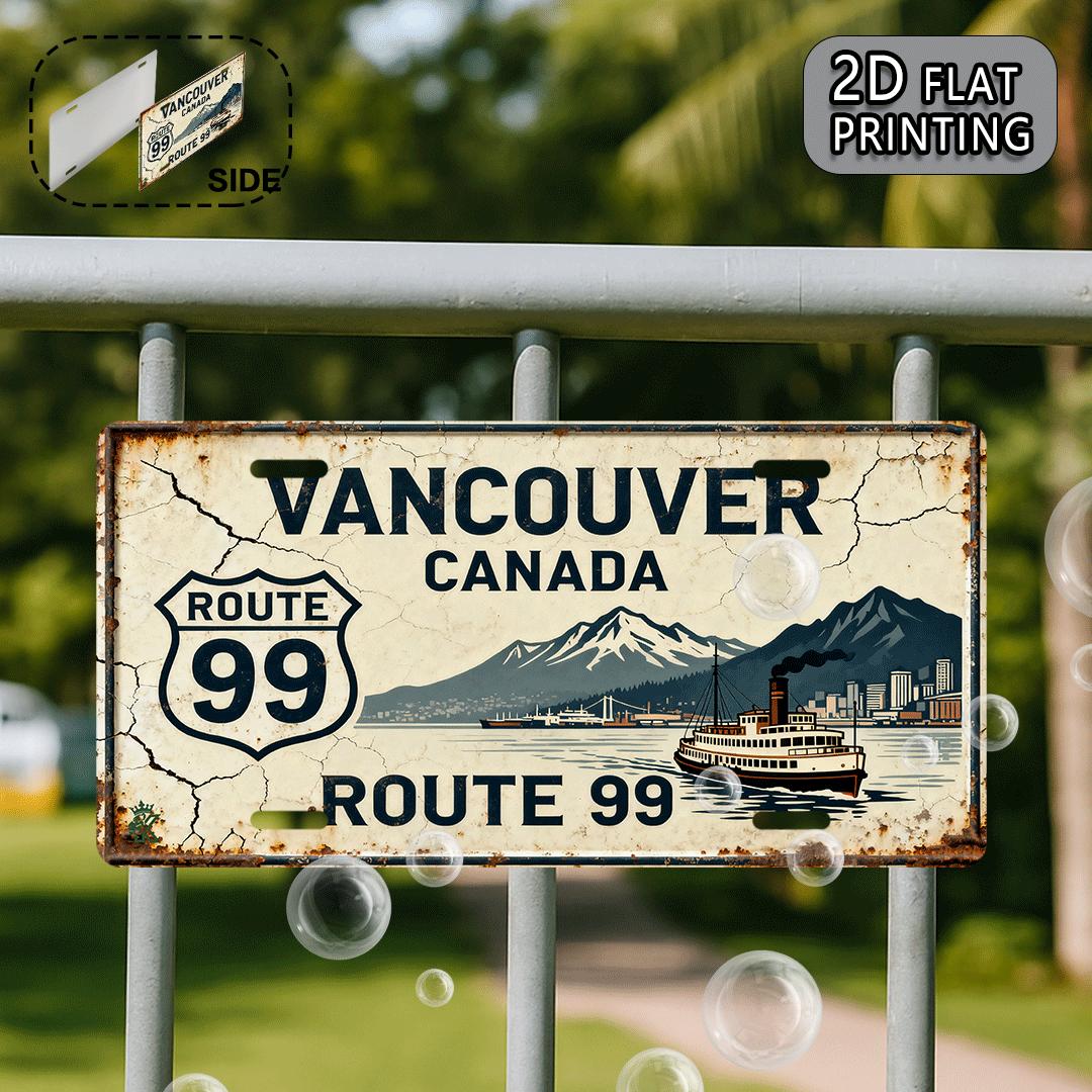2D Flat, 1pc Vintage Vancouver - Home Office British recension och pris