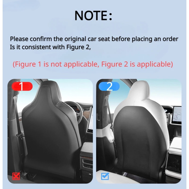 Seat Back Anti Kick Pad for Te - Mesh Back Cushion recension och pris