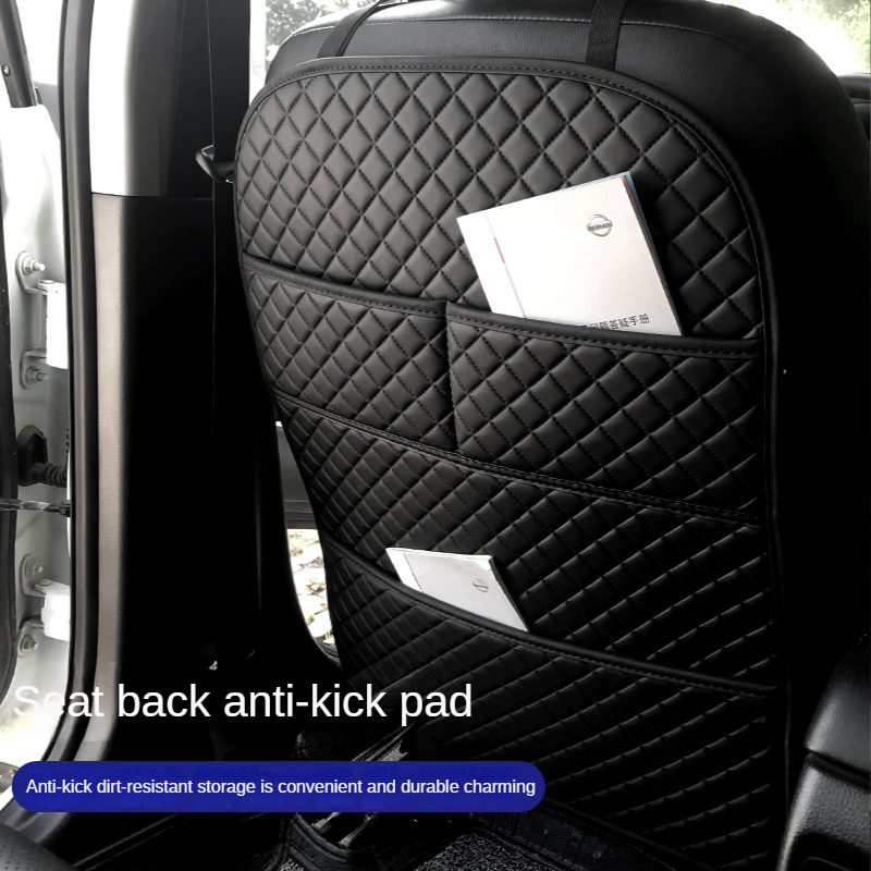 Car Anti Kicks Pad With Organi - Mesh Back Cushion recension och pris