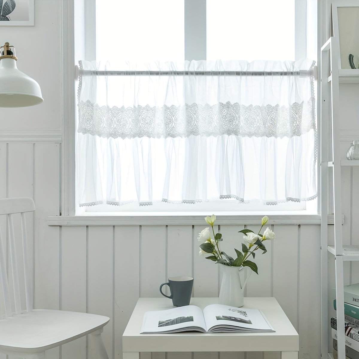 1Pc, French Pastoral Style Whi - Home Office Rate recension och pris