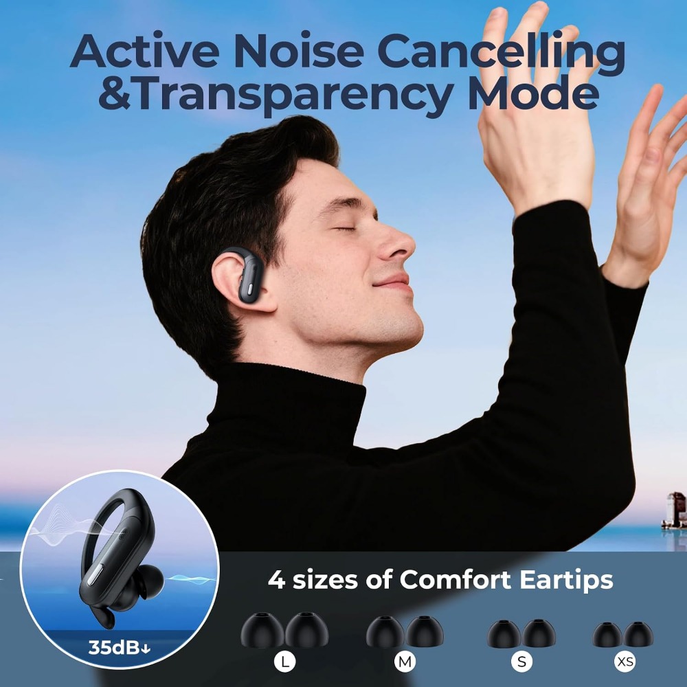 Wireless Earbuds with Noise Ca - Noise Canceling Headphones recension och pris