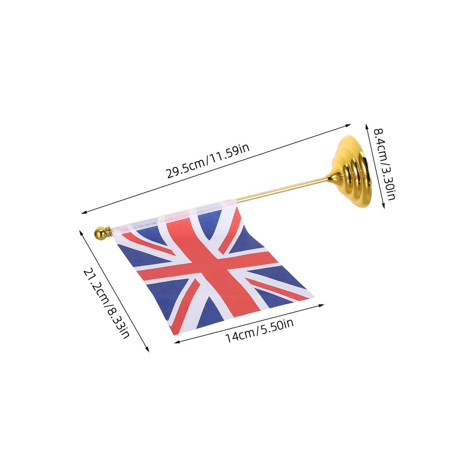 Miniature Uk Desk Flag British - Home Office British recension och pris