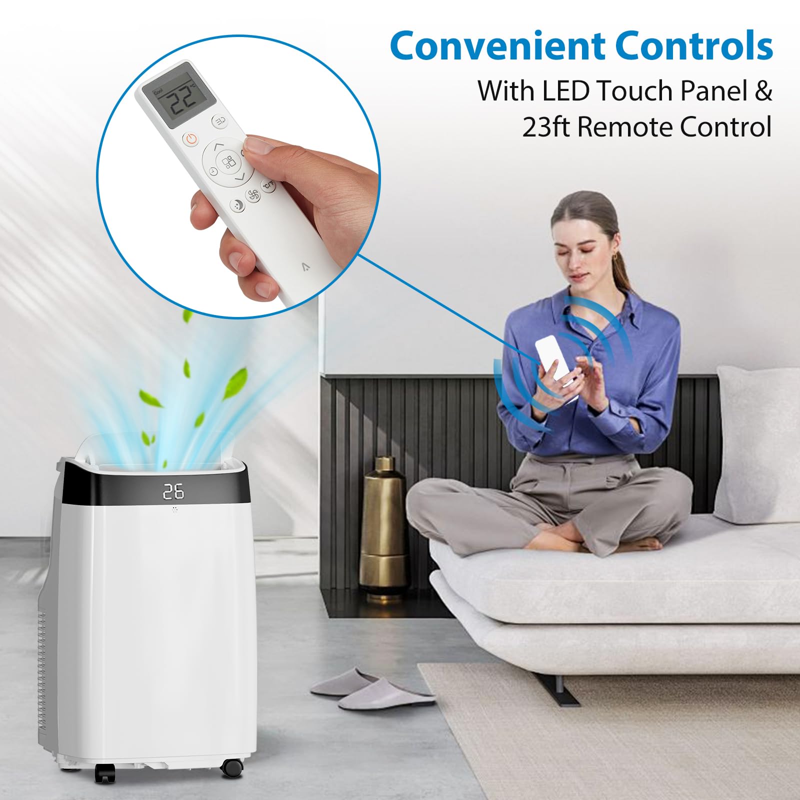 Portable Air Conditioners, 100 - Home Office British recension och pris