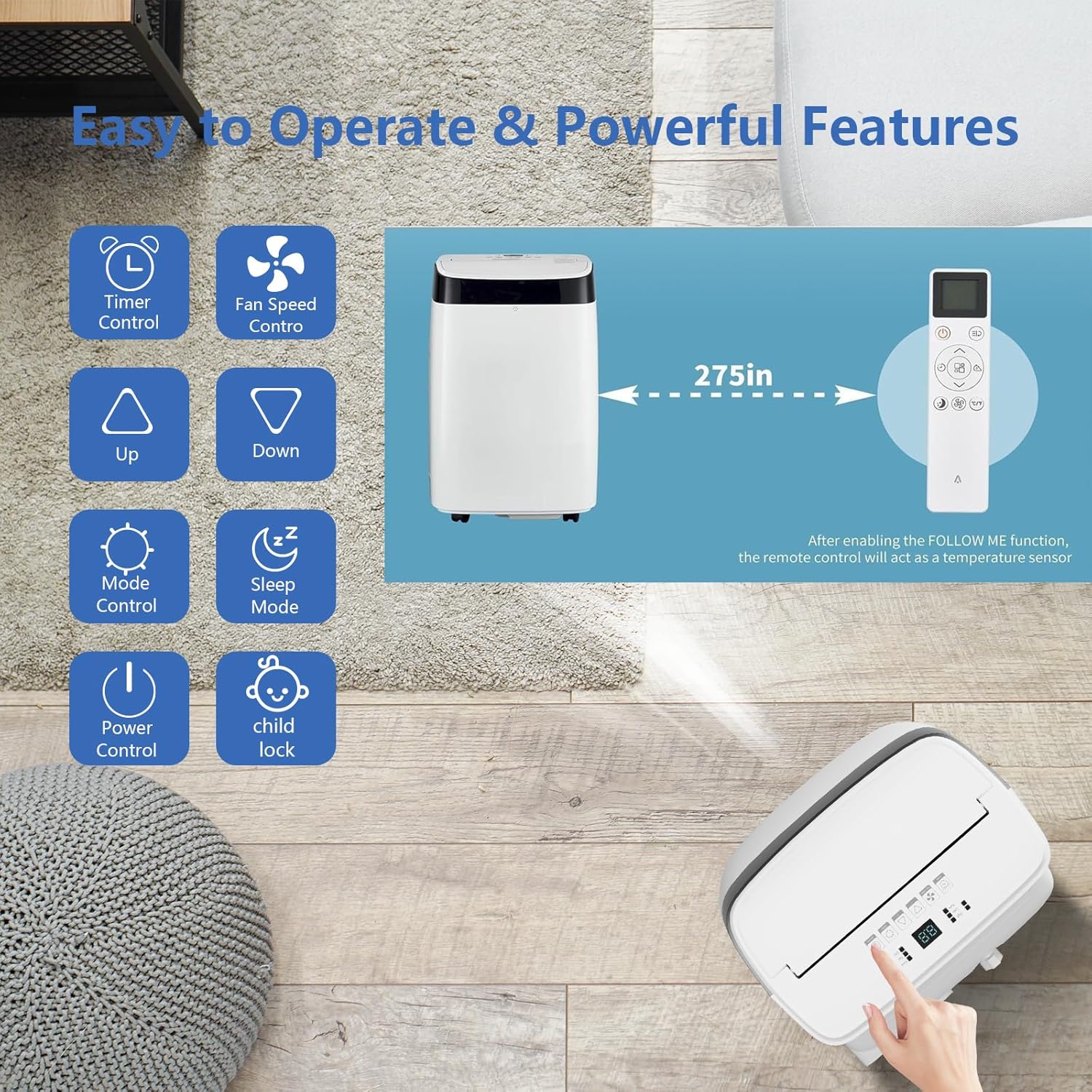 Portable Air Conditioners, 100 - Home Office British recension och pris