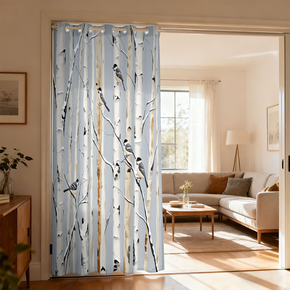 1pc birch forest titmouse prin - Home Office Rate recension och pris