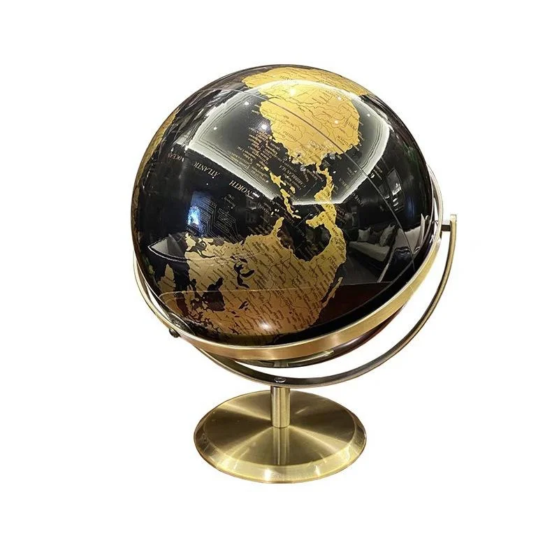 14/20/23cm Black Gold Rotating - Home Office British recension och pris