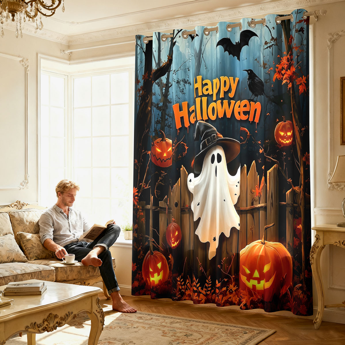 1PC Halloween Ghost Pumpkin Ba - Home Office Rate recension och pris