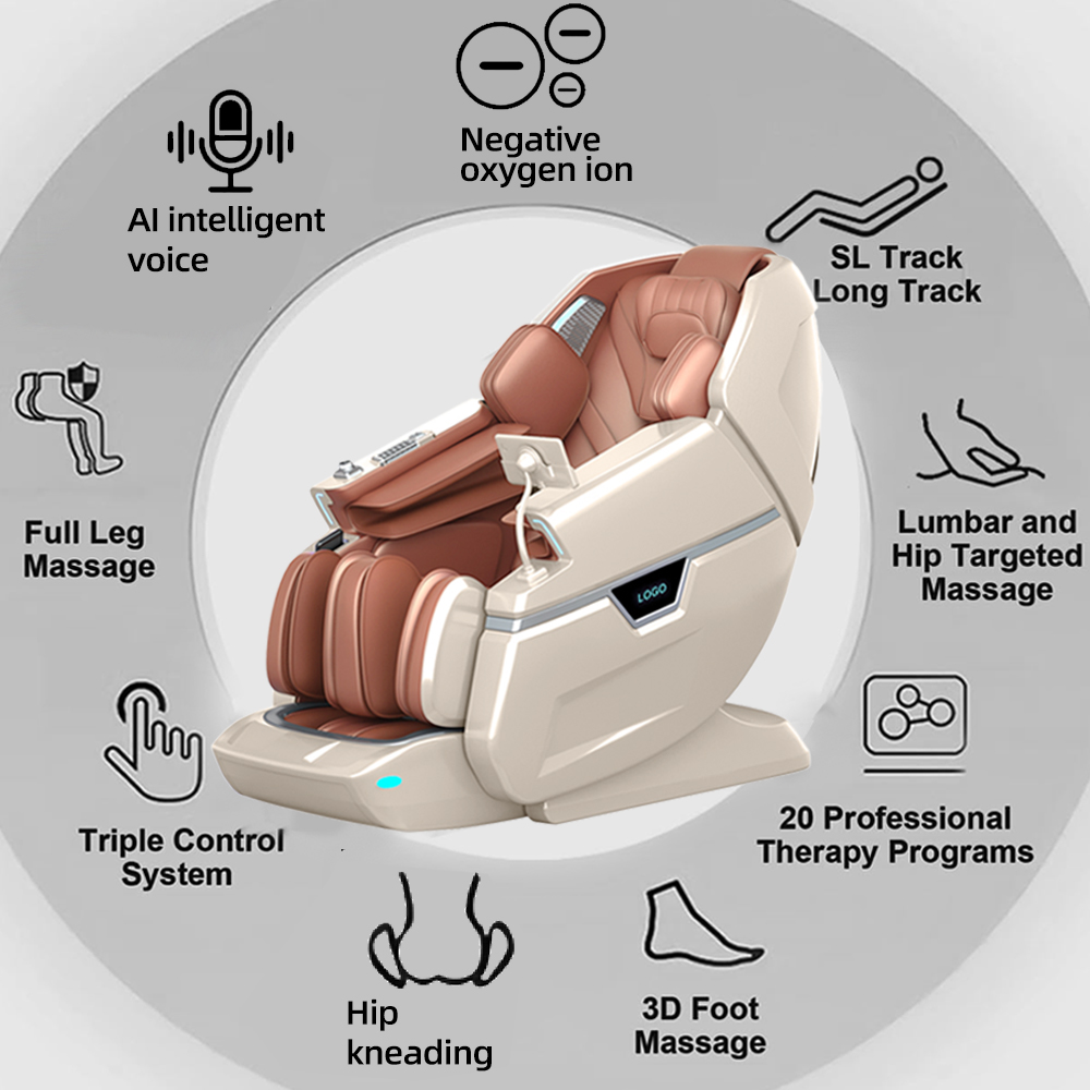 4D Zero Gravity Massage Chair  - Home Office With Sofa recension och pris