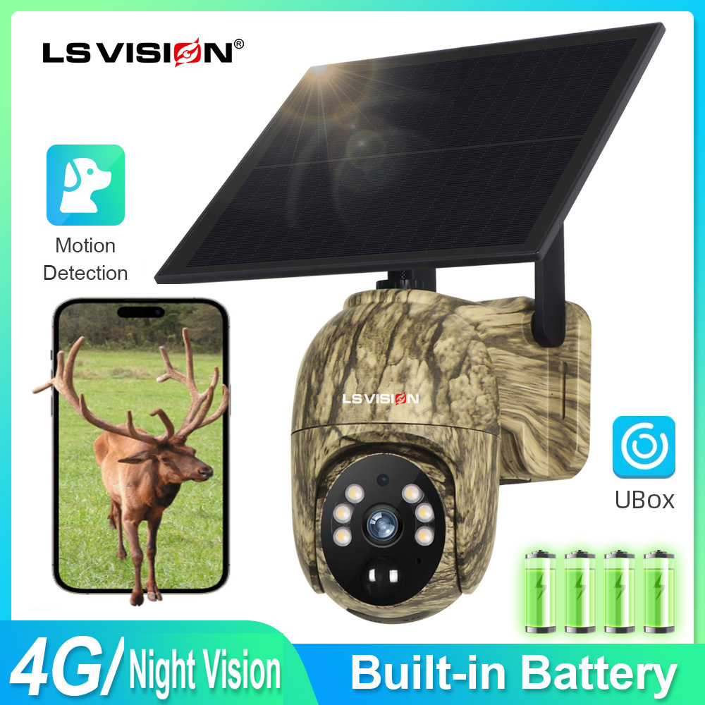 LS VISION Wildlife Camera Sola - Home Office Zoom recension och pris