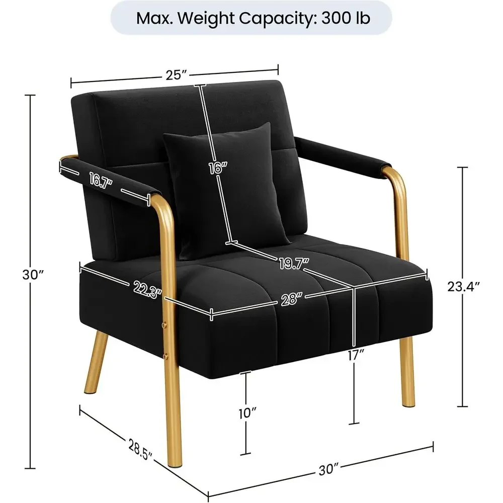 30 Wide Elegant Velvet Sofa wi - Home Office With Sofa recension och pris