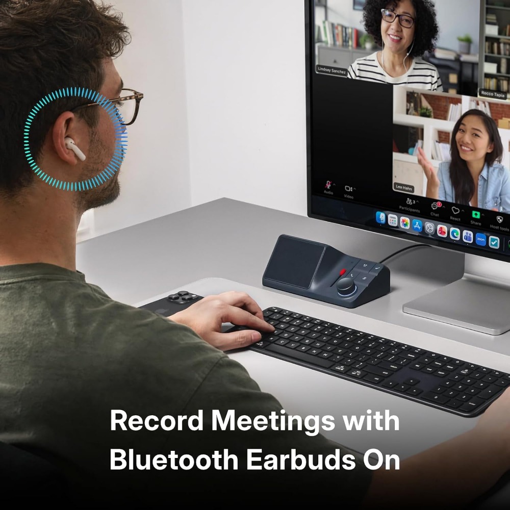 AI Conference Speakerphone wit - Noise Canceling Headphones recension och pris