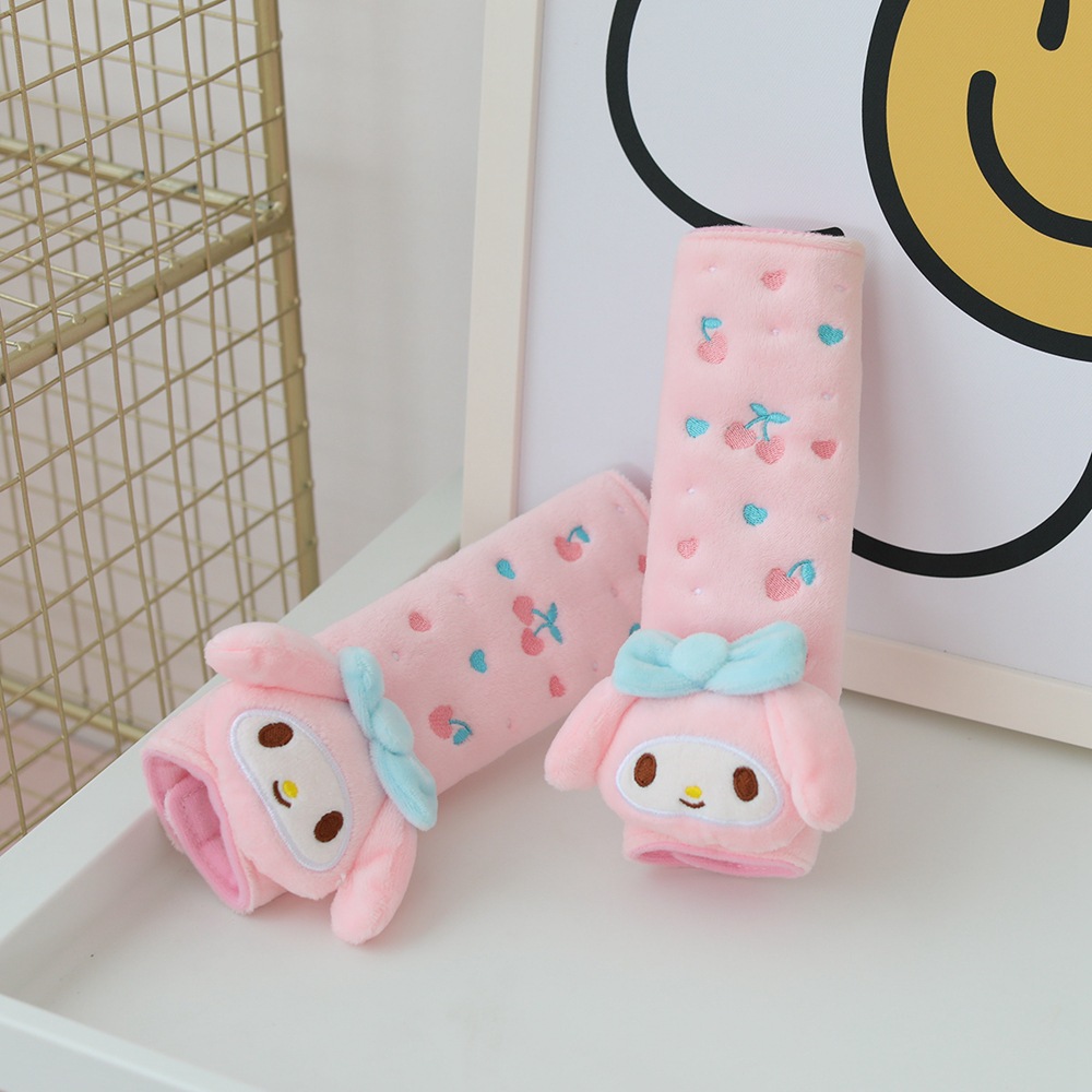 Kawaii Kuromi Car Headrest Saf - Mesh Back Cushion recension och pris