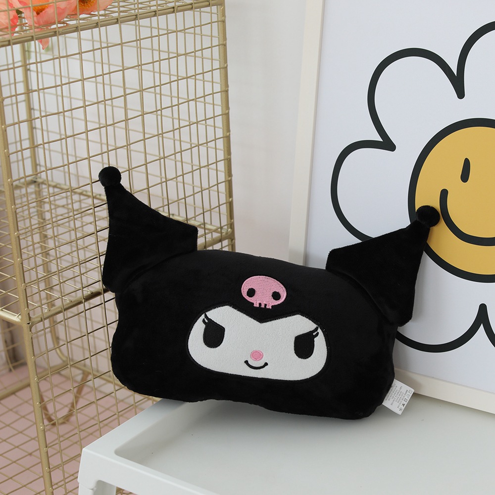 Kawaii Kuromi Car Headrest Saf - Mesh Back Cushion recension och pris