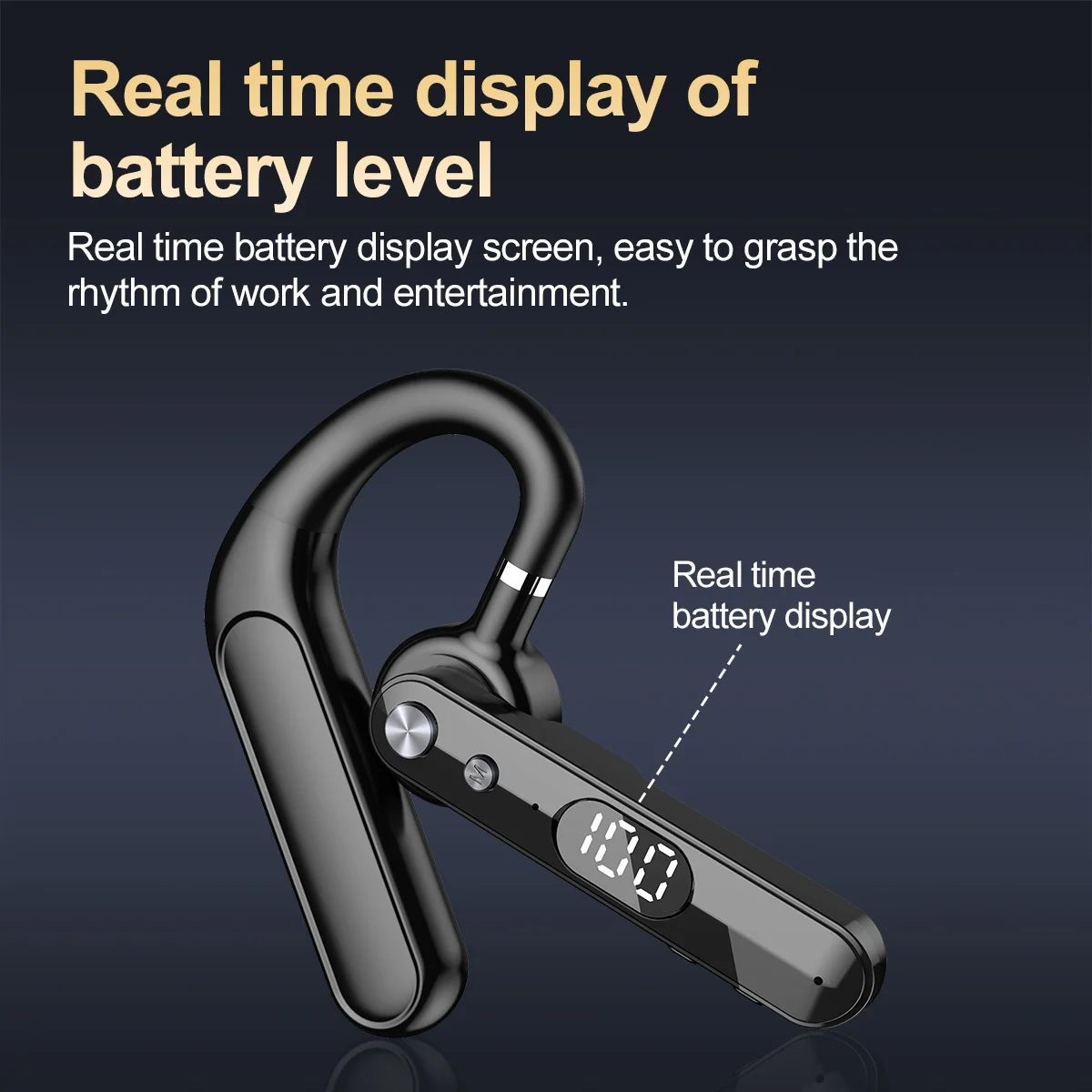 Wireless Bluetooth Headphones  - Noise Canceling Headphones recension och pris