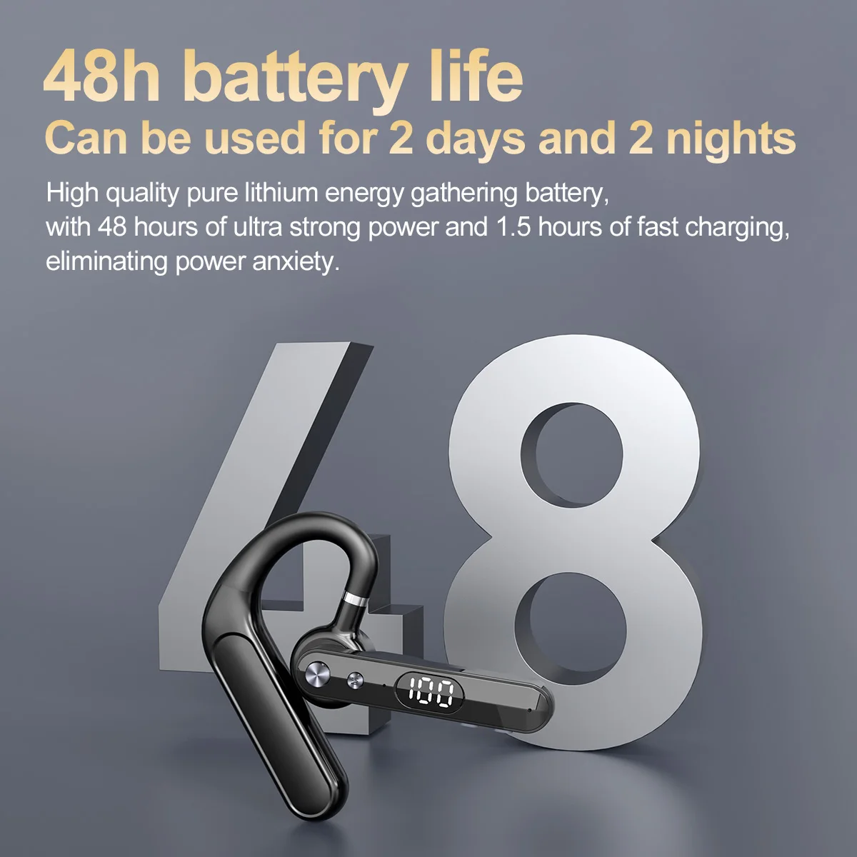 Wireless Bluetooth Headphones  - Noise Canceling Headphones recension och pris