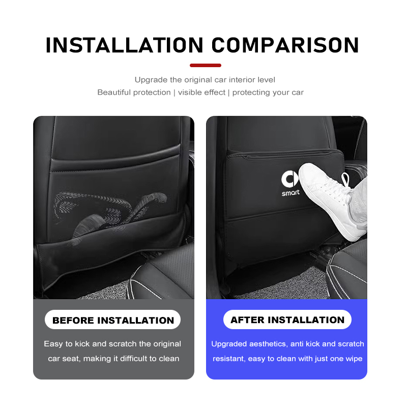 For Smart Car Seat Back Protec - Mesh Back Cushion recension och pris