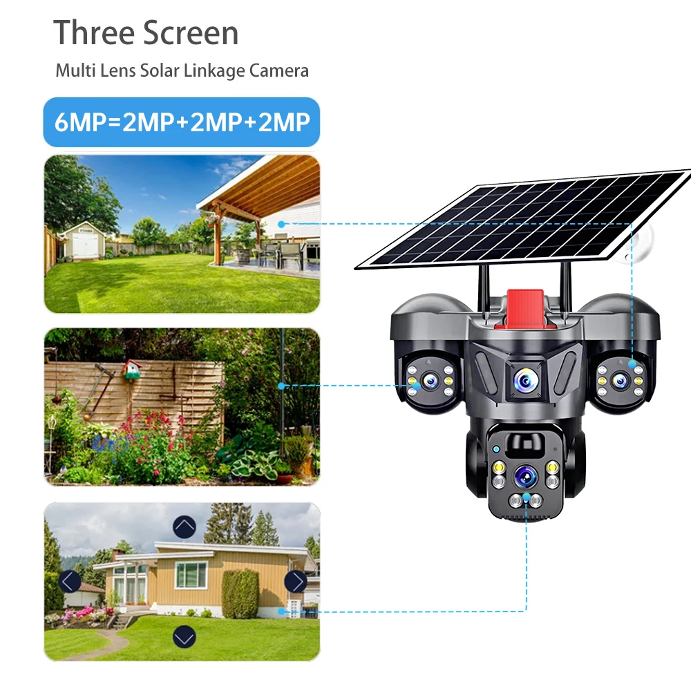 KERUI Outdoor PTZ 6MP 4G SIM W - Home Office Zoom recension och pris