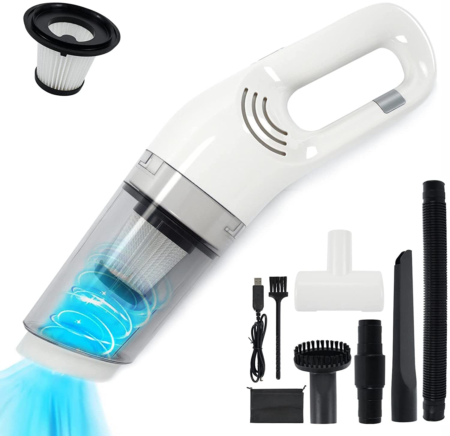 Wireless Car Vacuum Cleaner Ha - Home Office With Sofa recension och pris