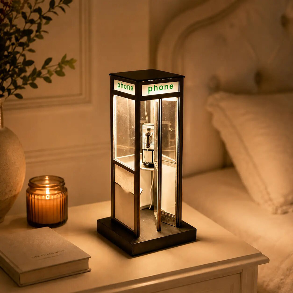 Retro Vintage Tall Phonebooth  - Home Office British recension och pris